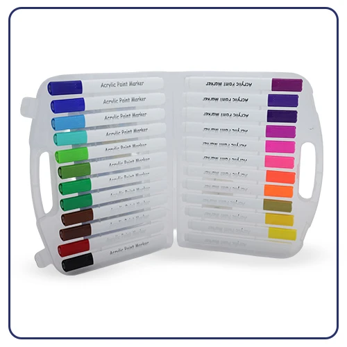 Juego de 24 Marcadores Punta Fina 03-02