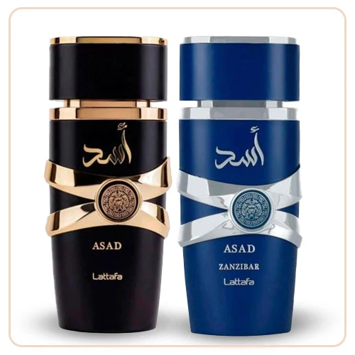 Set de 2 Piezas Para Caballero Lattafa Asad Zanzibar 100ml EDP