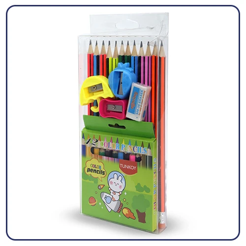 Caja de 12 Colores y 12 Lápices