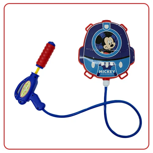 Pistola de Agua Manual Mickey de 3 Piezas