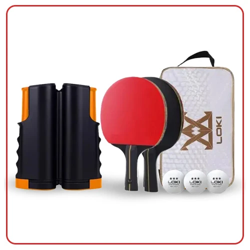 Set de Juego de Mesa Ping Pong 6 Piezas LOKI