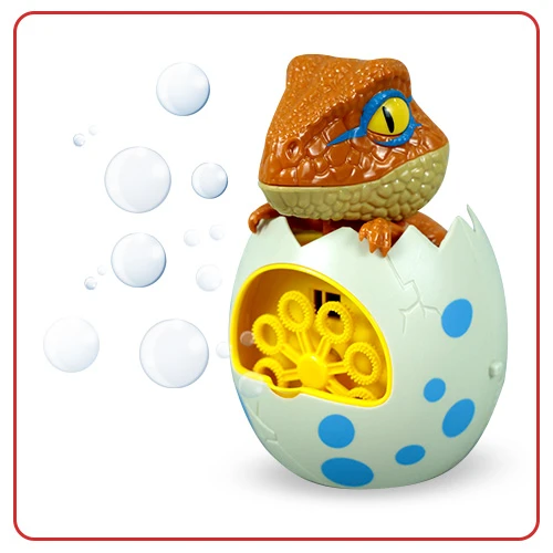 Máquina de Burbujas con forma de Dinosaurio