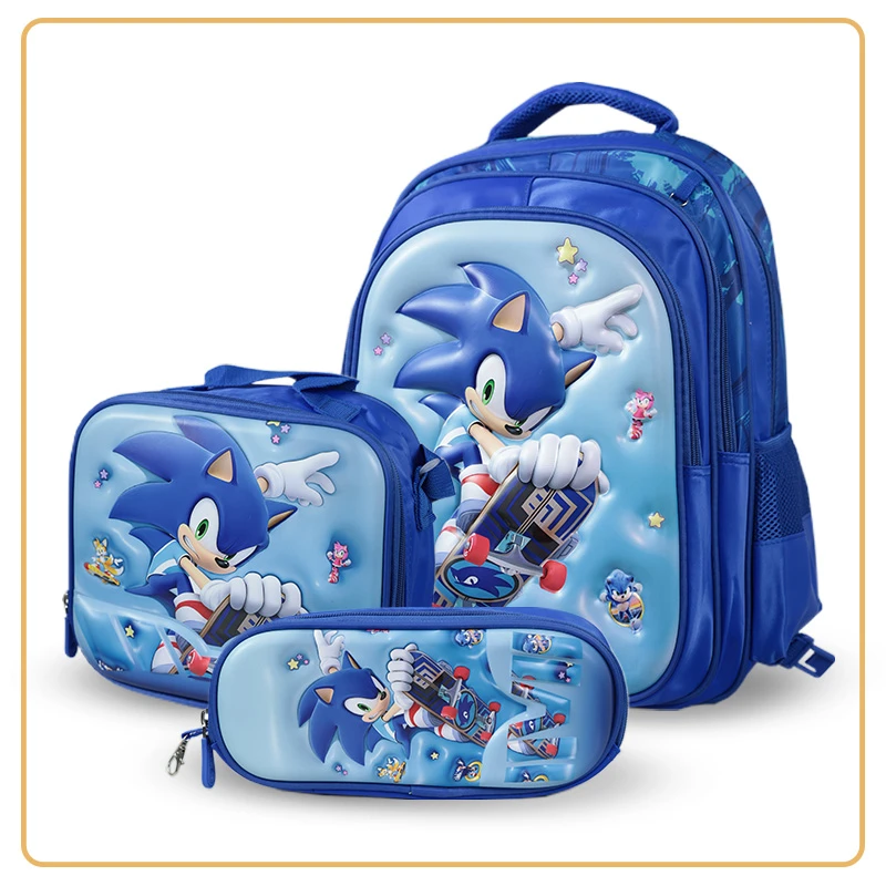 Bolso Infantil 3 Piezas ND-18 Sonic