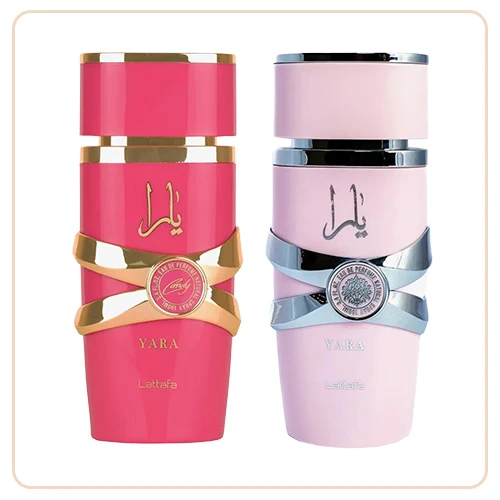Set de Perfumes Lattafa Yara + Pink 2 piezas 100ml