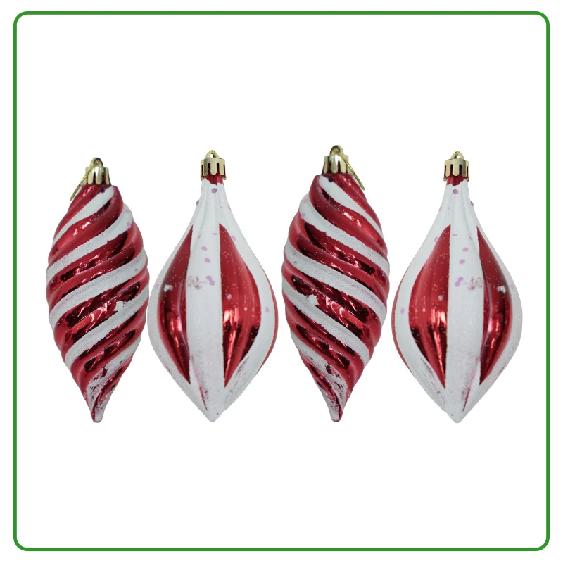 Juego de 4 Bambalinas en Espiral de 12cm