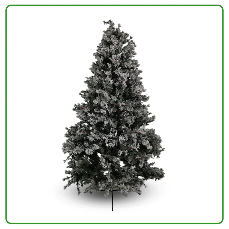 Árbol de Navidad Nevado Artificial 222cm
