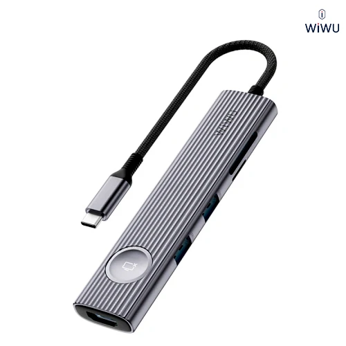 Multipuerto 8 en 1 Travel WI-HB001 WIWU