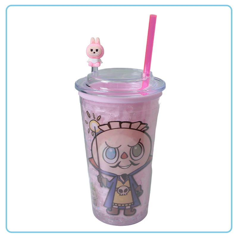 Vaso Plástico de Labubu 12oz 38-09