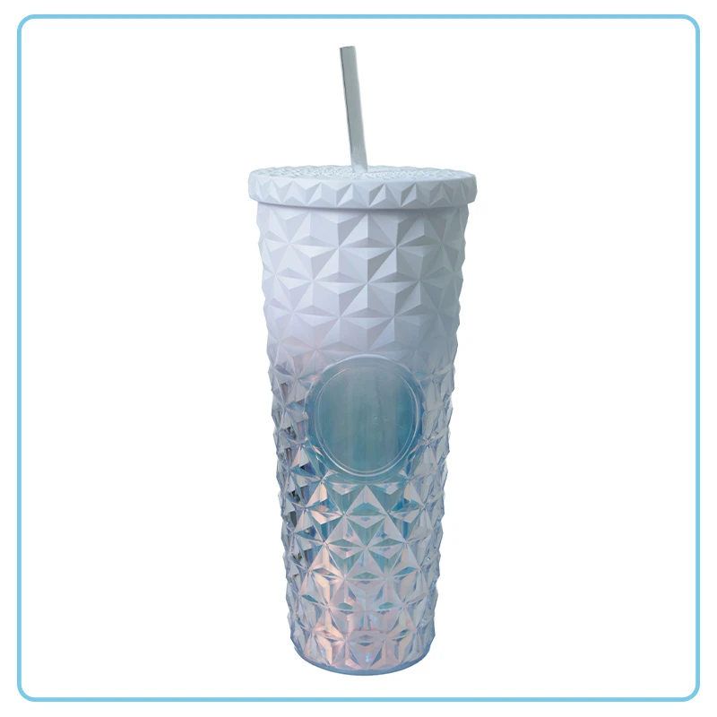 Vaso Acrílico con Pitillo 32oz 38-22