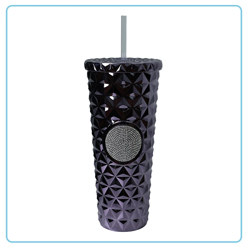 Vaso diamante tornasol 24oz 38-16