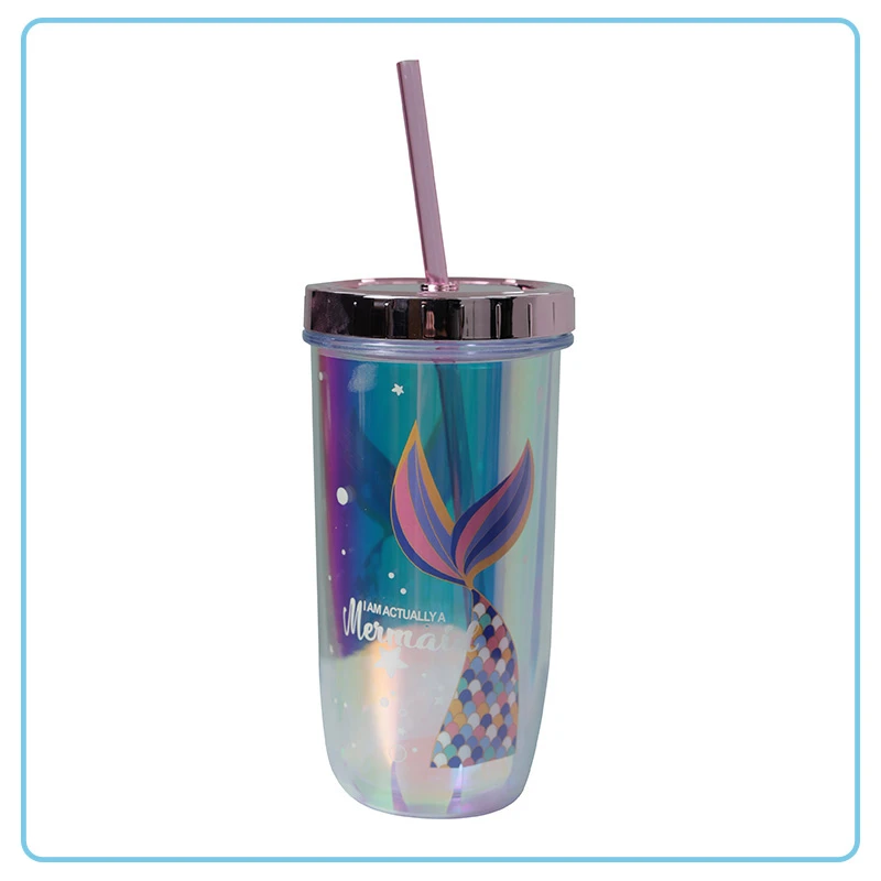 Vaso Plástico de Sirena 12oz 38-11