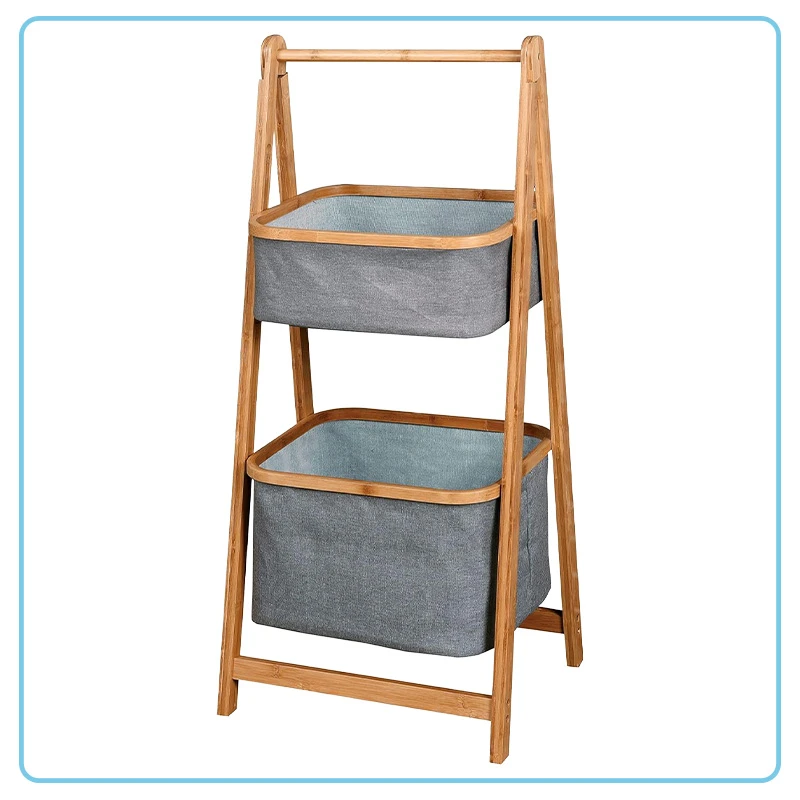 Organizador de Tela 2 Niveles Gris 60-28