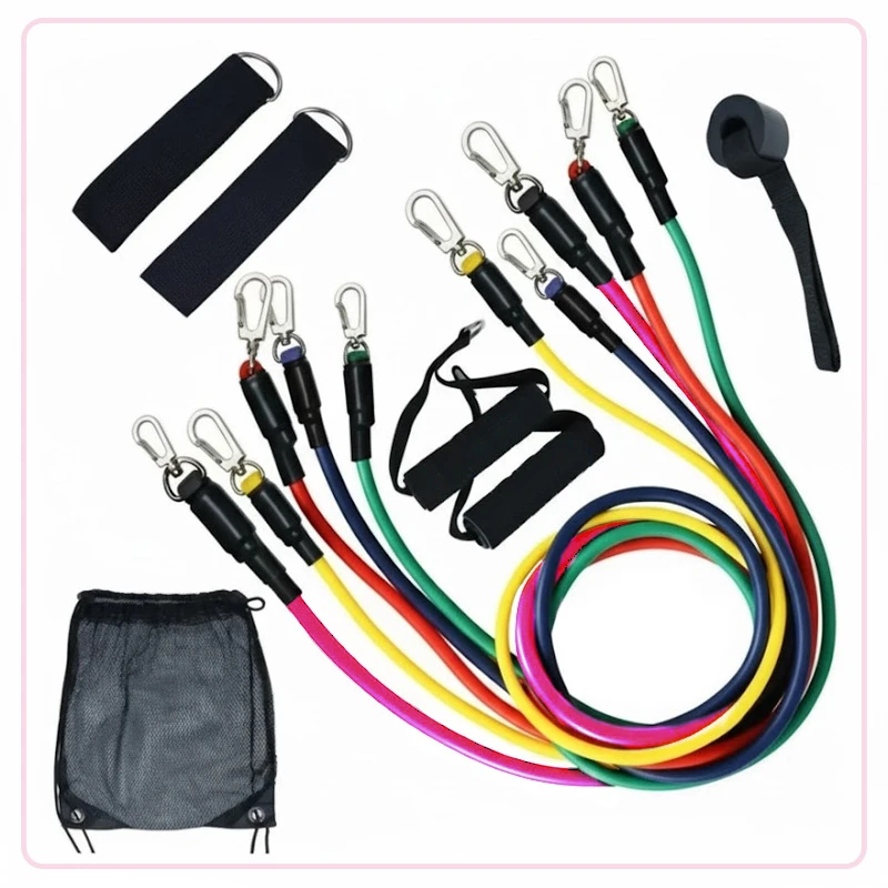 Juego de Bandas de Resistencia 11 Piezas