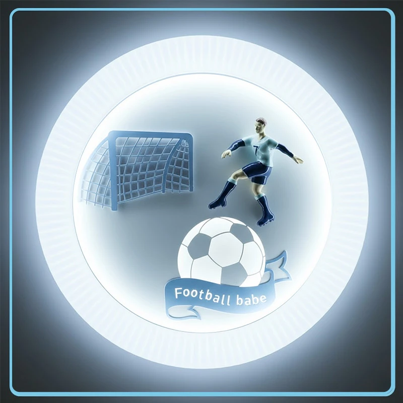 Lámpara de Fútbol con Ventilador