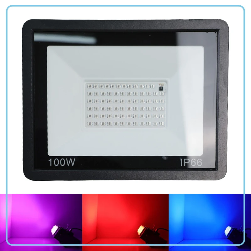 Reflector X6-100W con Control Remoto