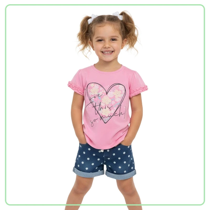 Conjunto de Niña 2 Piezas BUNGY