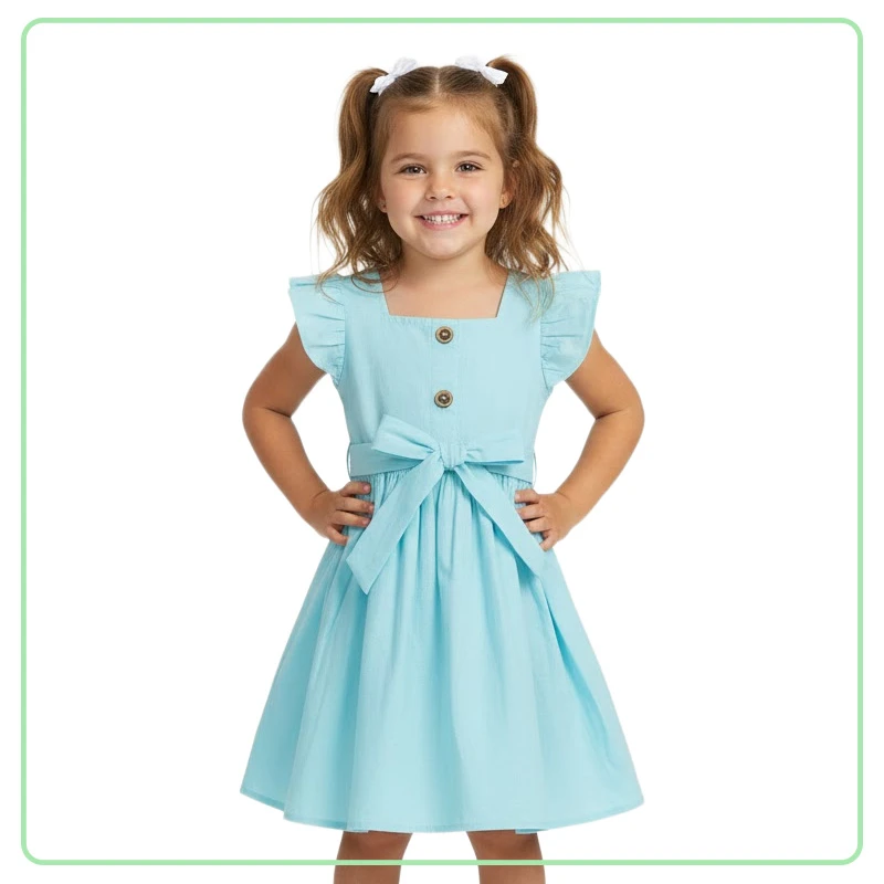 Vestido Azul de Bebé BUNGY