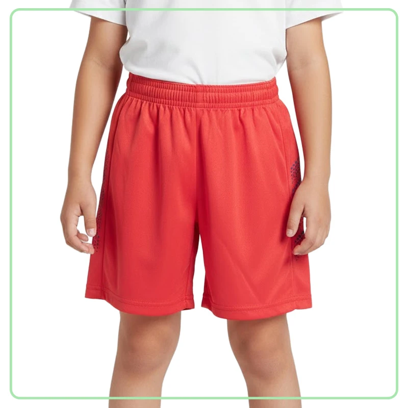 Short Deportivo Rojo de Niño RANDERS