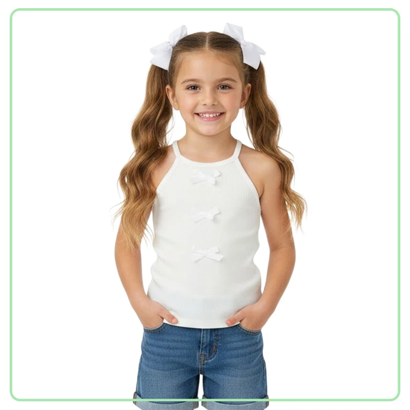 Blusa Blanca de Niña BUNGY