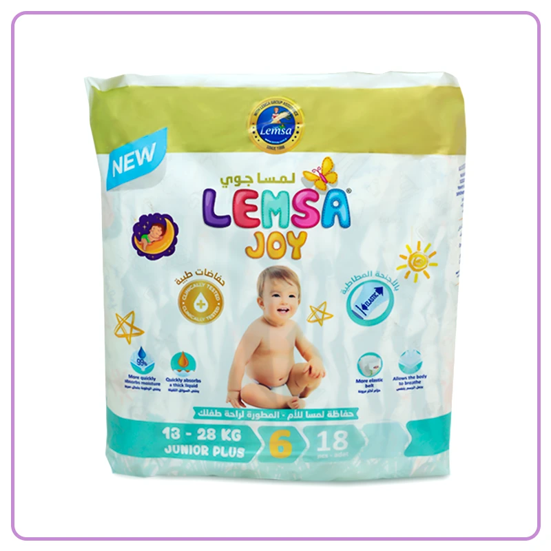 Pañales Junior Plus 6 Lemsa Joy