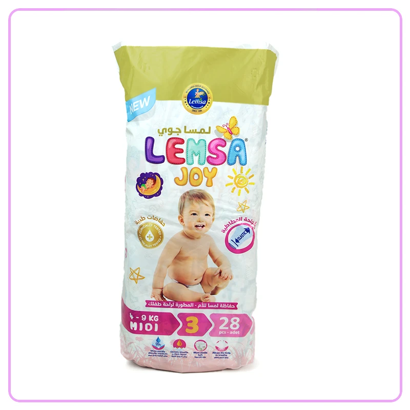 Pañales Medianos 3 Lemsa Joy