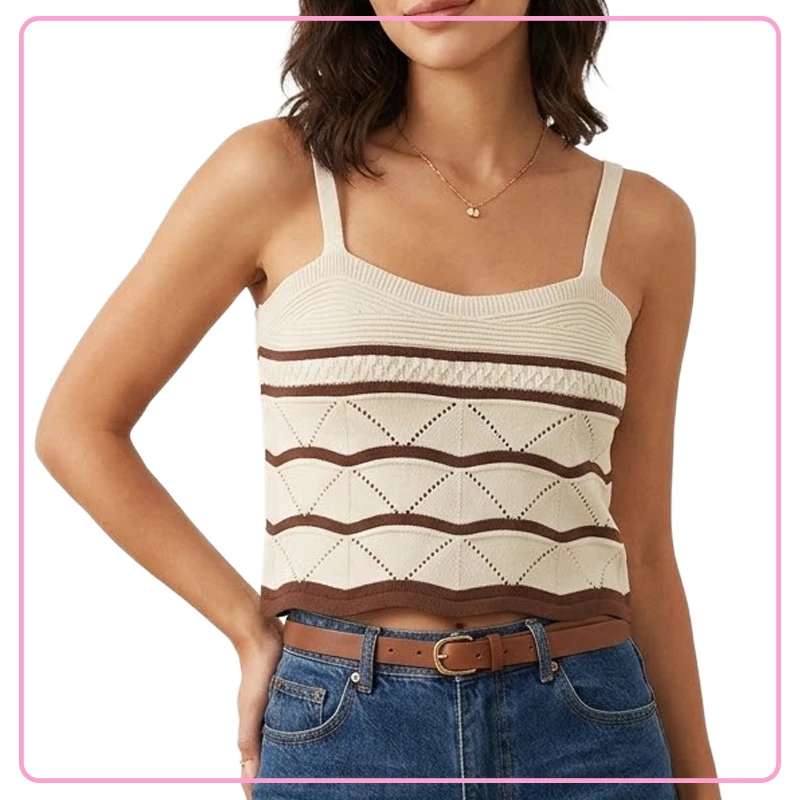 Crop Top Tejido