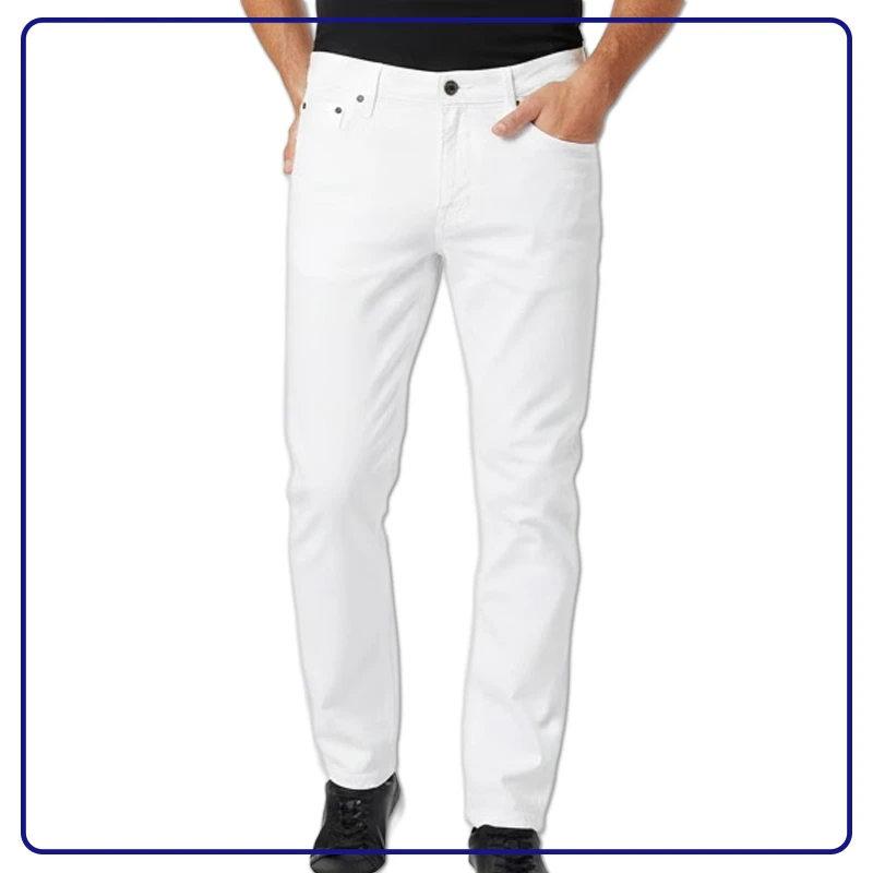 Pantalón Blanco de Caballero Ammi