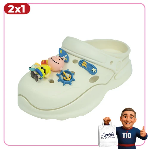 Sandalia Plástica de Mujer Tipo Crocs – AY4109