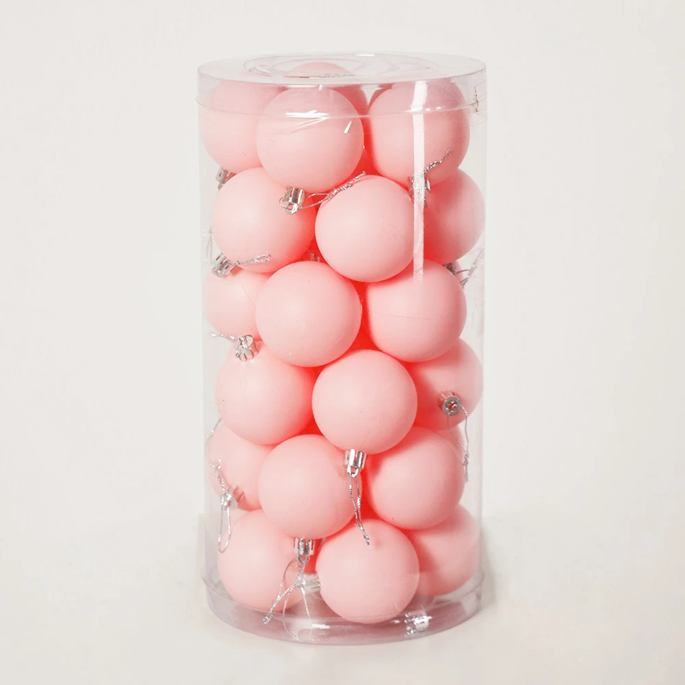 Set de 30 Bambalinas Rosa Pastel Mate