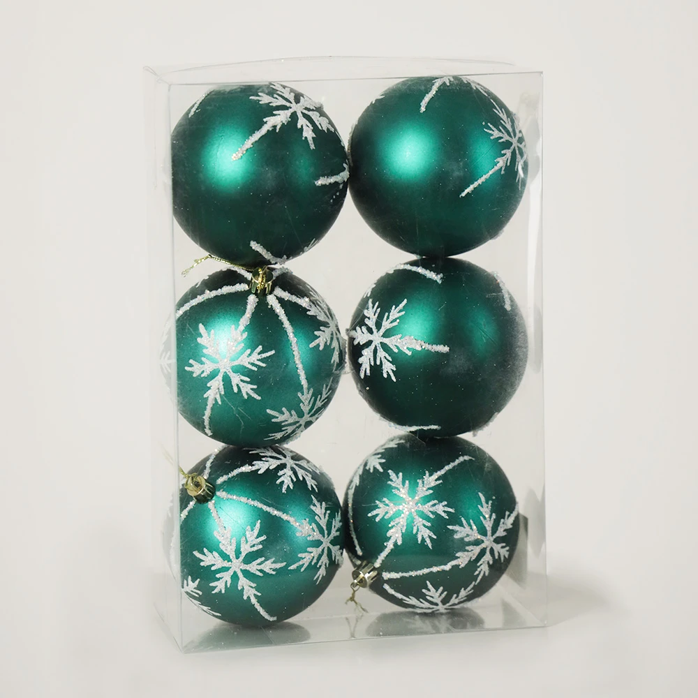Set de 6 Bambalinas Verde Esmeralda