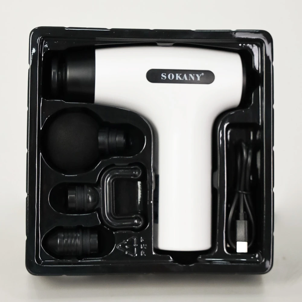 Pistola de Masaje Muscular SOKANY 4 EN 1 (SK-24003)