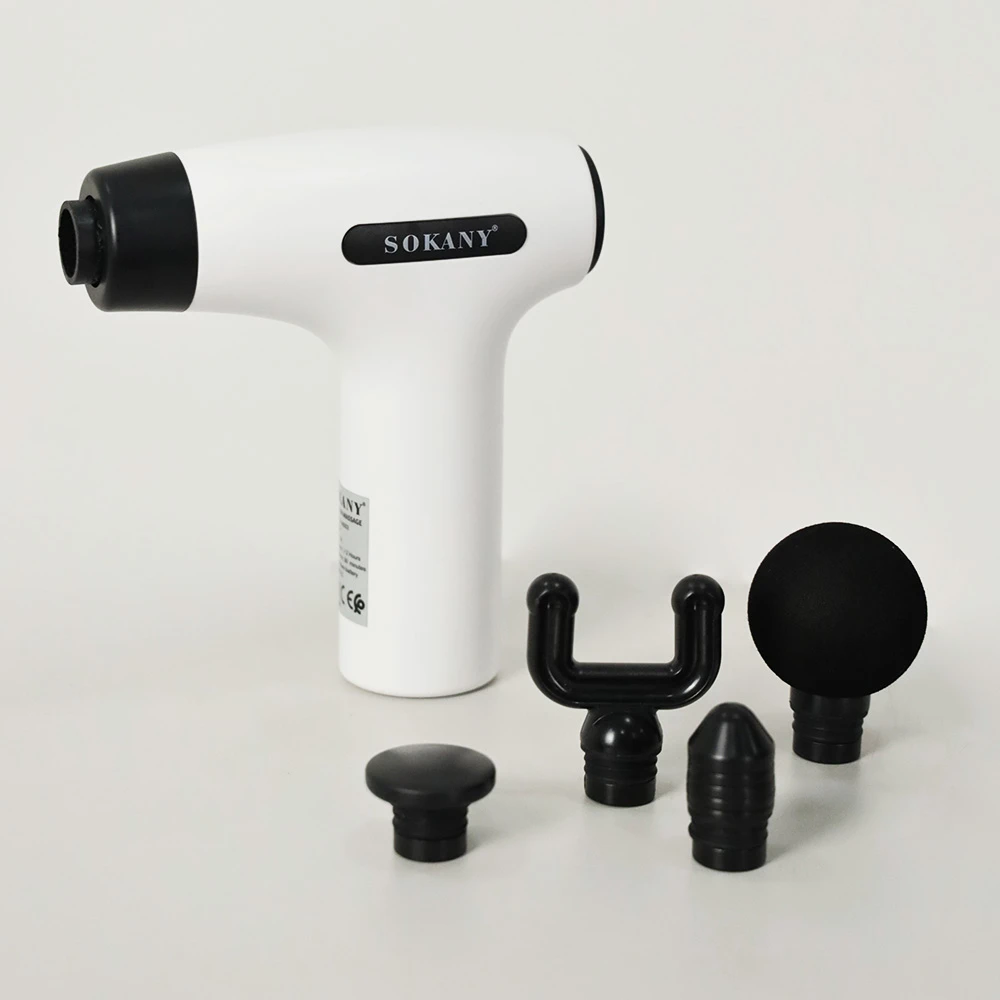 Pistola de Masaje Muscular SOKANY 4 EN 1 (SK-24003)